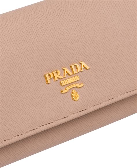 prada wallet leather strap|leather wallet Prada price.